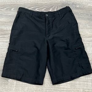 Champions Boys Golf Shorts Black Adjustable ￼size Large